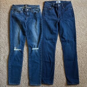 Pair of EUC Paige denim jeans.